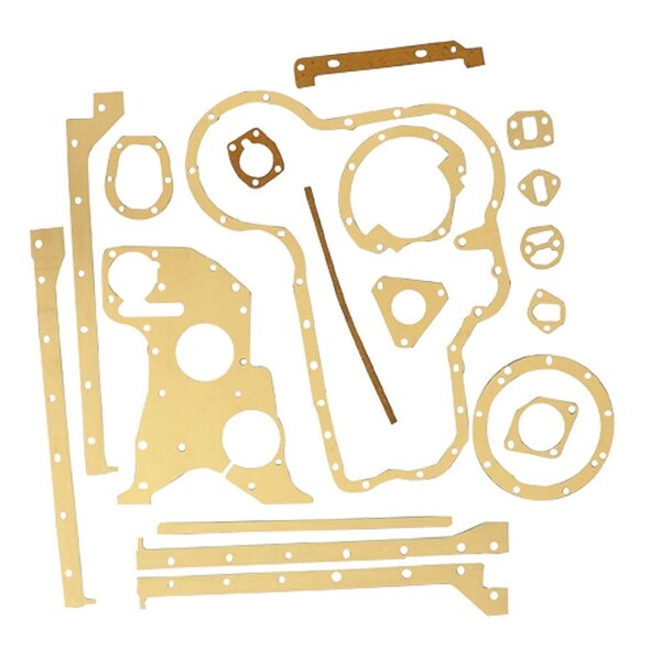 Aftermarket Bottom Gasket Set Fits Massey Ferguson Models Listed Below 4222928M91 4223940M91 745987M91 - main